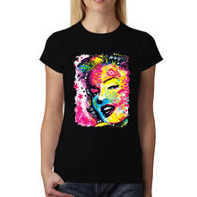 Camiseta de estrella de Marilyn Monroe para mujer, S-XL 2024 - compra barato