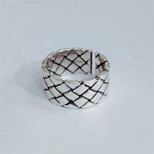 Punk Rock Cocktail Vintage Big Rings For Women  Real  Retro Cross Wide Surface Adjustable Antique Ring Weaving Jewelry 2024 - buy cheap