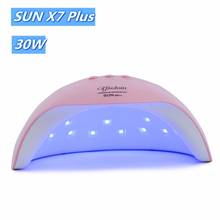 30W Nail Dryer 15Pcs UV LED Lamp Beads SUN X7 Plus Professional Nail Equipment Nail Dryer For Curing All Type Nail Gels 2024 - buy cheap