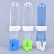 Alimentador automático de plástico para aves, recipiente para beber agua, taza, tazón, jaula, suministros, 17x3,3 cm, 1 unidad 2024 - compra barato