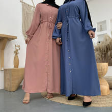 Mubarek vestido de verão estampa muçulmana abaya, turquia hijab, roupa kaftan islâmica, robe para mulheres 2024 - compre barato