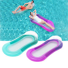 Cadeira inflável de pvc para natação, 160*84cm, piscina, salão, água, flutuante, cadeira para piscina 2024 - compre barato
