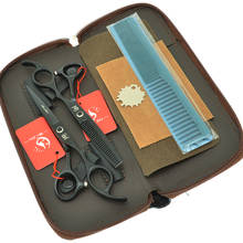 Meisha tesouras de cabeleireiro japonesas 440c, 6.0 ", para barbeiro para corte de cabelos, tesoura para estilizar cabelo a0077a 2024 - compre barato