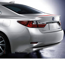 SHCHCG ABS Plastic Unpainted Primer Color Rear Boot Trunk Lip Wing Spoiler For Lexus ES250 ES300 ES350 2012 2013 2014 2015 2024 - buy cheap