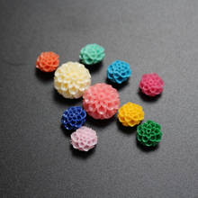 Contas de coral artificial com margaridas e flores, 15mm, multicores para fazer joias, acessórios diy, (20 tamanhos) 2024 - compre barato