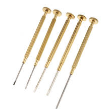 5pcs Min Precision Watch Flat Blade Screwdriver Set For Watchmakers Tool Kit 2024 - buy cheap