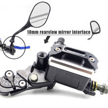 CNC Motorcycle Brake Lever&Side Mirror Accessories For HONDA zoomer fmx 650 cb 600 hornet vfr 1200 cbr 600f xr 150 cub vtx 1300 2024 - buy cheap
