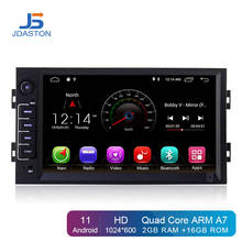 11 JDASTON Android DVD Player Do Carro Para Peugeot 308/308s 2013 2014 2015 2016 2017 Navegação GPS 1Din Multimídia Rádio Do Carro Estéreo 2024 - compre barato