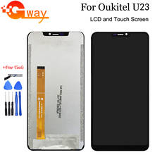 FSTGWAY For 6.18" Oukitel U23 LCD Display+Touch Screen Digitizer Assembly Phone Repair Parts + Tools + Adhesive 2024 - buy cheap