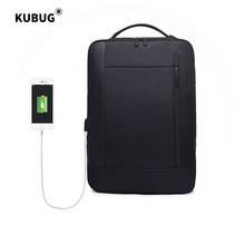 Kubug 15.6 polegadas multi-purpose portátil mochilas mochila de viagem à prova dwaterproof água anti-ladrão de carregamento usb negócio único ombro saco 2024 - compre barato