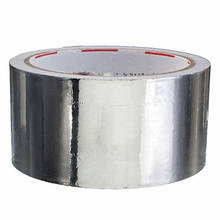 5cm*17m Thermal Resist Duct Repairs High Temperature Resistant Foil Adhesive Tape  Useful Aluminium Foil Adhesive Sealing Tape 2024 - buy cheap