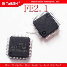 1pcs/lot FE2.1 QFP48 USB2.0 HUB USB interface chip new original 2024 - buy cheap