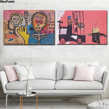 Melaço arte da parede pintura em tela cartaz abstracto impressão decorativa dos desenhos animados imagem para sala de estar decoração casa 2024 - compre barato