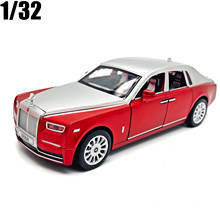 High Simulation 1/28 Luxury 2019 Rolls Royce Alloy Model Toy Car Sound Light Pull Back 6 Door Toys Vehicle For Boys Gifts 2024 - buy cheap