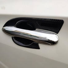 Автомобильный Стайлинг 4 шт ABS пластиковые наружные дверные ручки чаши Крышка Накладка для Toyota Prius Prime PHV 2017 2018 2019 2020 2024 - купить недорого