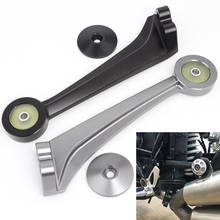 Motorcycle Accessories Aluminum Exhaust Muffler Pipe Bracket Mount Holder Muffler Hanger Support For BMW RNineT R9T 2014-2019 2024 - buy cheap