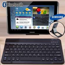 Teclado inalámbrico Bluetooth para tableta Samsung Galaxy Book de 10,6 "/Note 10,1"/Tab 10,1 "/Tab 8,9"/Tab E 9,6 "/Tab 2 3 4 10,1" 2024 - compra barato