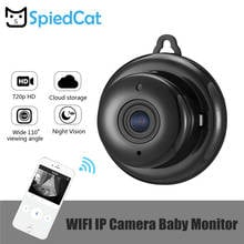 Minicámara de seguridad para el hogar, 2,1mm con lente de Monitor de bebé, inalámbrica, WIFI, visión nocturna, IP/P2P, Onvif, 720P 2024 - compra barato