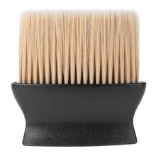 Cepillo de plástico 3D para limpieza del cabello, plumero de fibra suave para el cuello y la cara, herramientas de salón de peluquería, barbería, 1 unidad 2024 - compra barato