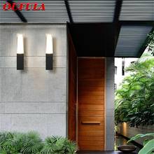 OUFULA Outdoor Sconce Light Waterproof IP65 LED Modern Wall Lamp Creative Decorative For Patio Garden Porch Balcony 2024 - buy cheap