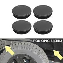 4Pcs Rear Wheel Well Cab Frame Holes Plugs for 2001-2019 GMC Sierra & Chevrolet Chevy Silverado - 2500 Truck Accessories 2024 - buy cheap