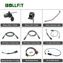 Shift Sensor Electric Bicycle Bike Parts BAFANG Mid Drive Motor  Half Twist Thumb Finger Accelerator Throttle Programming Cabl 2024 - buy cheap