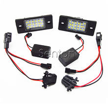 Luz de LED para placa de matrícula para coche, lámpara LED SMD de 12V, estilo para Porsche Cayenne, VW, Passat, Touareg, touring, Tiguan, 1 par 2024 - compra barato