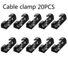 20pcs/pack Silicone Cable Clips Wiring Accessories Cable Organization Cable Holder Organizer Office Home Socket Line Management 2024 - buy cheap