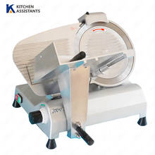 MS300ST Electric Meat Slicer Machine aluminum-magnesium alloy body stainless steel disc blade meat vegetable fruit cutter 2024 - buy cheap