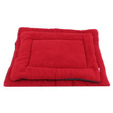 Thicken Fleece Pet Cushion Winter Dog Bed Mat Blanket Warm Puppy Cat Fleece Beds For Small Large Dogs Cats Pad 2024 - buy cheap