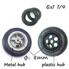Neumático de tubo interno para silla de ruedas, accesorios eléctricos de 6x1, 1/4, inflador de Gas, Mini neumático de moto, 1/4 2024 - compra barato