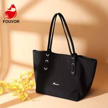 Fouvor-Bolso cruzado de gran capacidad para mujer, bandolera Oxford con remaches, informal, para compras, Hobos 2024 - compra barato