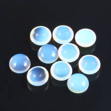 10pcs Round 4-25mm Opal Decoration Flatback Cabochon Scrapbooking Charms For Jewelry Making Findings Accessories Diy 2024 - buy cheap