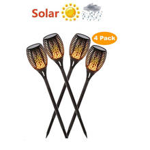 Solar Lawn Dancing flame Torch Lights radar led IP65 lamp lantern camp Garden flickering portable street Flame Lamp Flickering b 2024 - buy cheap