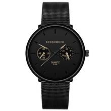 2020 Men's Watch Stainless Steel Men Analog Quartz Wristwatches Retro Male Clock Design Mesh Strap Gift  Relogio Masculino 2024 - buy cheap
