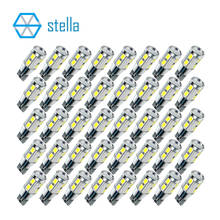 Stella 40pcs T10 led canbus W5W Super Bright LED 168 194 LED Auto Interior Reading led Lamp 147 175 184 192 193 12V 6000K White 2024 - купить недорого