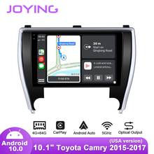 10 дюймов Автомобильный мультимедийный плеер Android автомобильный Радио для Toyota Camry (США Версия) 2015-2017 GPS Carplay Зеркало Ссылка DSP SPDIF Bluetooth 5,1 DAB 2024 - купить недорого