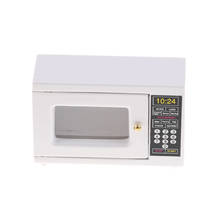 1:12 Miniature White Microwave Oven Dollhouse Kitchen Accessories 2024 - buy cheap