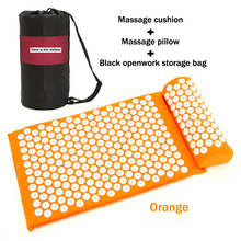 Massager Cushion&Pillow Shakti Mat Massage Acupuncture Pillow Effective Relief Back Pain Neck Pain Massage Mat Back Massager 2024 - buy cheap