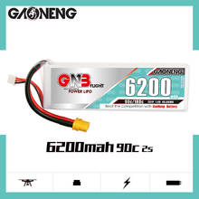 Gaoneng GNB 6200mAh 2S 7.4V 90C/180C Lipo Battery With XT60 EC5 XT90S Plug For RC Aircraft Airplane RC Car Boat Parts 2024 - buy cheap