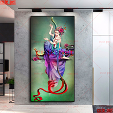 large DIY Diamond Painting Fantasy classical woman 5D Embroidery Drawing Needlework Full Diamond Mosaic Crossstitch Decor puzzle 2024 - buy cheap