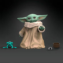 Figura DE ACCIÓN DE Grogu Baby Yoda para niños, juguete de 1,2 pulgadas, Star Wars, Yoda, regalos de cumpleaños 2024 - compra barato