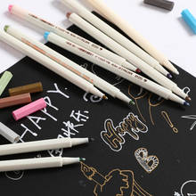 Набор разноцветных маркеров STA A6543, 10 шт., линейка 1 мм для подсветки дневника, рисования, школьных товары для рукоделия 2024 - купить недорого