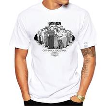 100% хлопок, модная дизайнерская мужская футболка Homies с мультяшным принтом, футболка с графическим принтом, хипстерские топы, забавная футболка с круглым вырезом 2024 - купить недорого