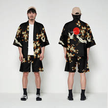 Kimono japonés Haori Yukata con estampado 3D para mujer y hombre, ropa de calle de manga corta, informal, a la moda, de verano 2024 - compra barato