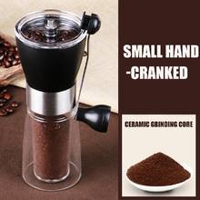 Manual Coffee Bean Grinder Hand-cranked Grinder Household Portable Small Washed Ceramic Grinding Core Manual 2024 - buy cheap