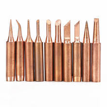 5/3pcs DIY Soldering Tip Set Copper Lead-free Electric Solder Iron Welding Replacement Tips Station Repair Tools Kit 2024 - buy cheap