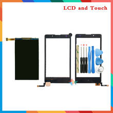 high quality 5.0'' For Nokia XL RM-1030 RM-1042 Lcd Display Screen + Touch Screen Digitizer Sensor + Tools Free Shipping 2024 - buy cheap