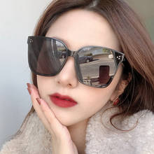 Vintage Oversize Square Sunglasses Women Luxury Brand Big Frame Women Sun Glasses Black Fashion Gradient Female Glasses Oculos 2024 - buy cheap