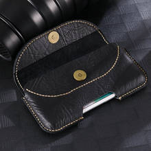 for Moto E 2020 Genuine Leather For Motorola Moto G Fast Case Belt Clip Pouch Cover Waist Bag Phone cover for Moto G Pro/G Power 2024 - buy cheap